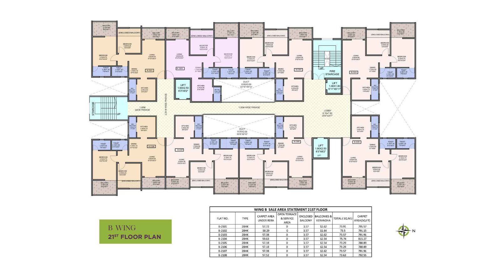 Basil-Flora-21st-Floor-Plan